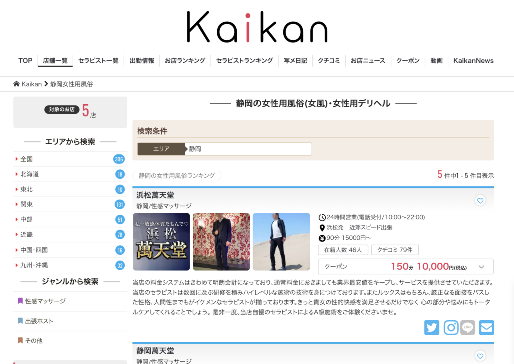 静岡を調べてみた